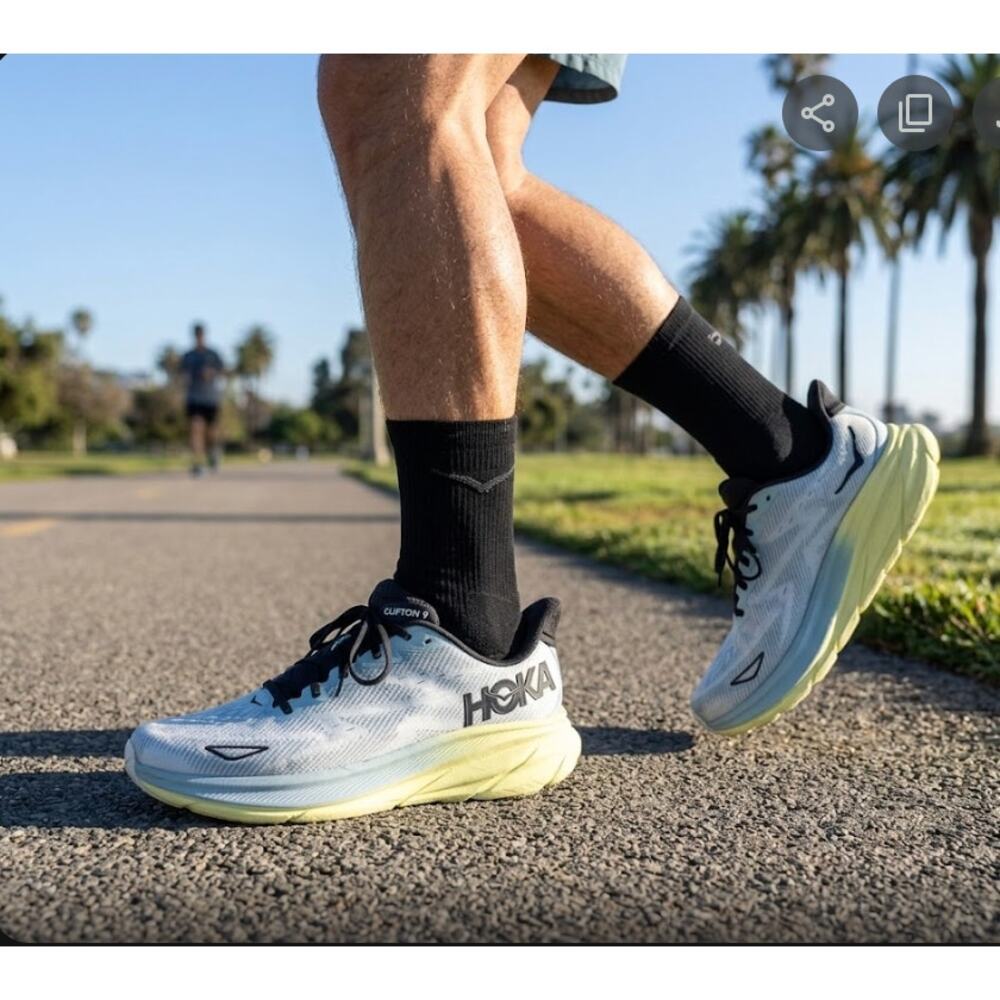 HOKA Men’s Clifton 9 Druzy Droplet 1127895-DRZY 11 Running Performance